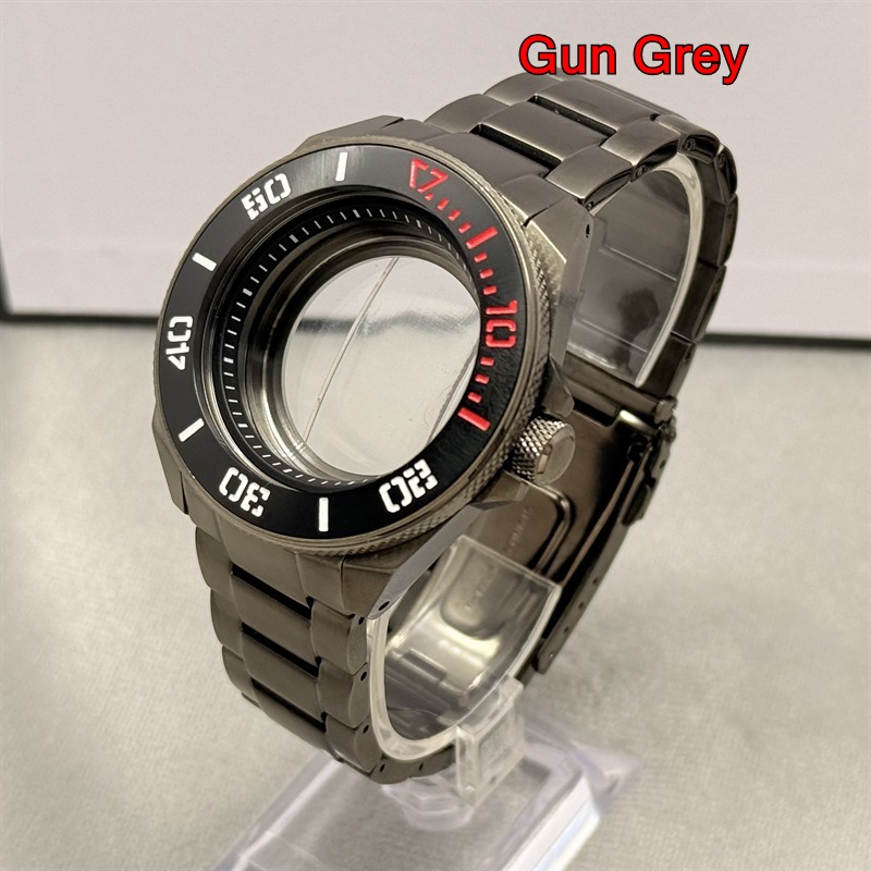 カスタムガンメタルカラーのキングサムライPROSPEXシリー - Citizen Watch Tsuyosa のレビューと価格