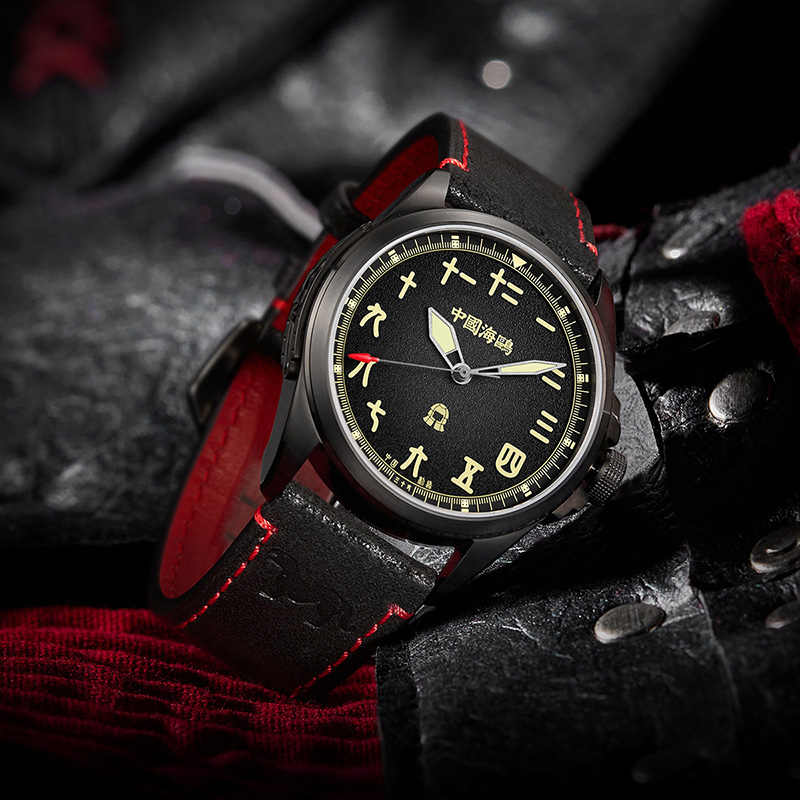 シーガル腕時計男性用ブラックミリタリー自動機械式時計 43  - Omega Watch Constellation のレビューと価格