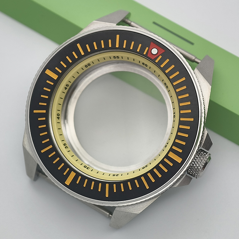 シルバーキングサムライウォッチケース 透明バック NH35  - Citizen Watch Tsuyosa のレビューと価格