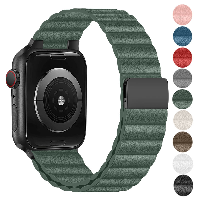 Apple Watch用レザーストラップ,38,42,38, - Milanese Loop Magnetic のレビューと価格