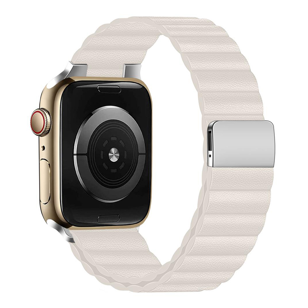 Apple Watch用レザーストラップ,38,42,38, - Milanese Loop Magnetic のレビューと価格